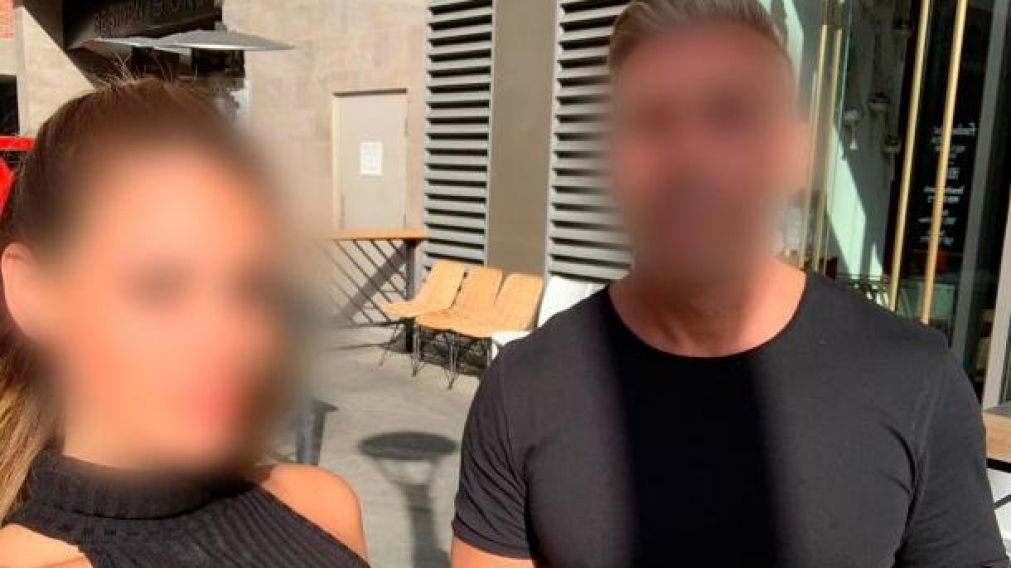 Estefania Sánchez de 24 años, junto a su ex pareja y presunto agresor, Gastón Rodrigo Gil.