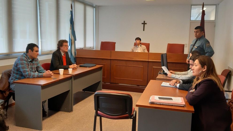 El agresor compadeció ante la Justicia.
