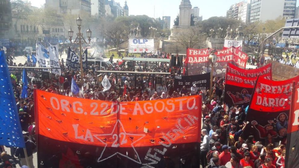 Varias organizaciones se hicieron presente.