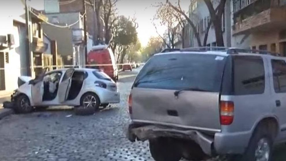 Hubo tres detenidos en Floresta. (Captura de TV).