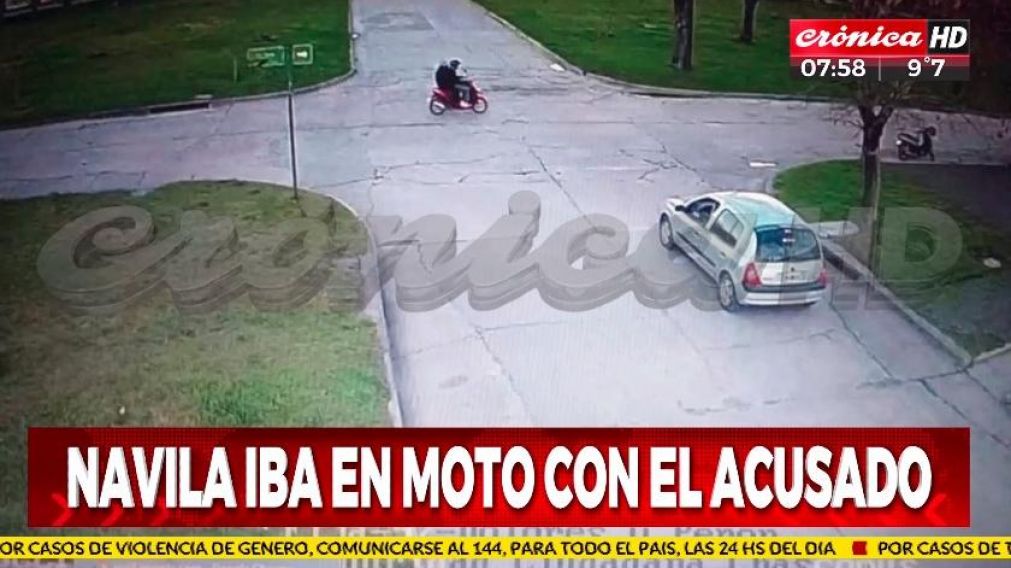 Imágenes tomadas por cámaras de seguridad de esa ciudad.