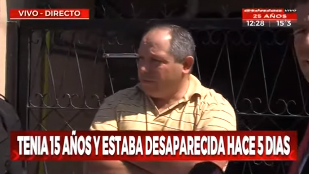 Daniel dijo no conocer a Navila ni a Garay, el presunto femicida. (Captura de TV)