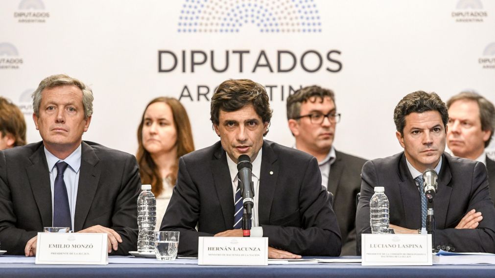 El ministro habl� en conferencia de prensa (T�lam).