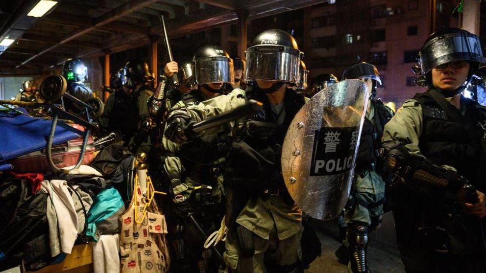 Las manifestaciones masivas comenzaron a principios de junio (Twitter).