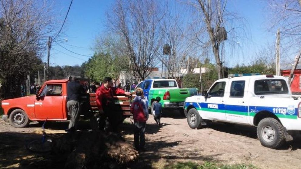 Se desplegó un intenso operativo policial (Pilar a Diario).