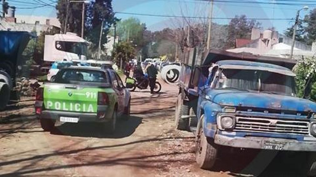 Vecinos capturaron el operativo de rescate. (Captura)