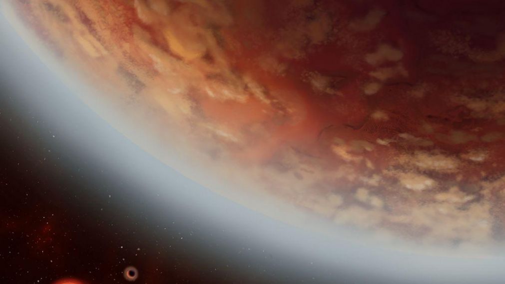 Este es el exoplaneta llamado K2-18b.