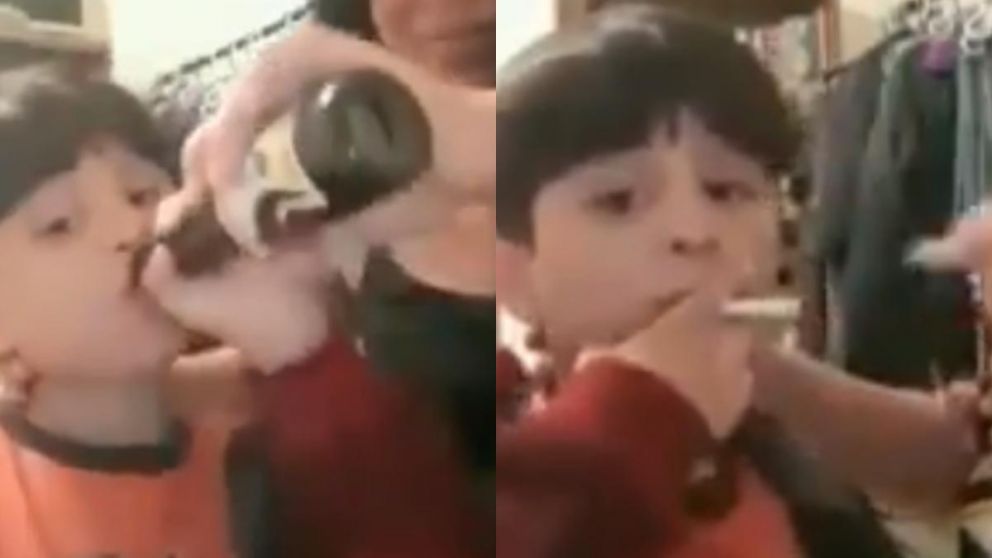 El video se emitió a través de una transmisión en vivo de Facebook. (Captura Pantalla)