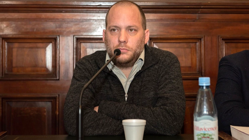 Lucas Carrasco acusado por "abuso sexual agravado". (Twitter)