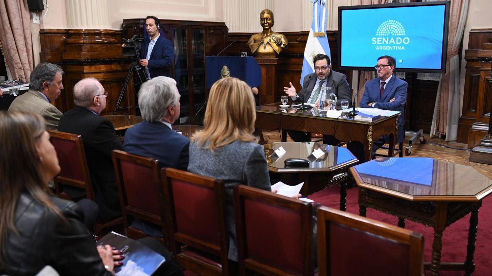 Nueva audiencia en la Comisión de Justicia y Asuntos Penales (Prensa Senado)