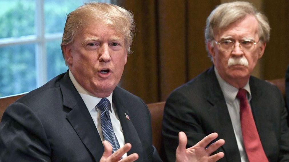 Trump había dispuesto a Bolton en su cargo en abril de 2018 (Twitter).