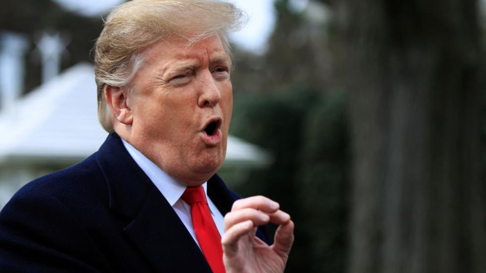 Otra "particular" frase de Donald Trump.