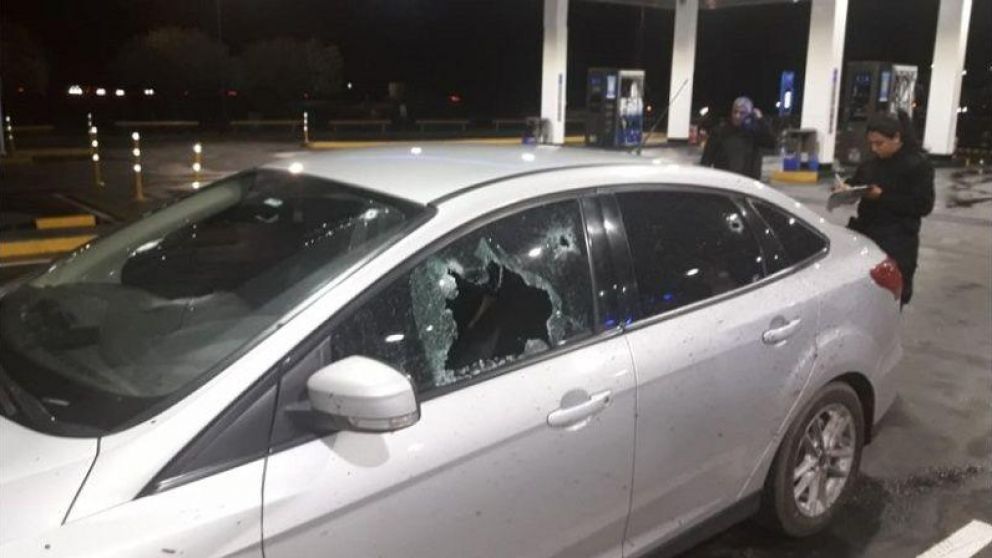 El hecho ocurrió a la altura de la localidad de Fighiera. (Twitter).