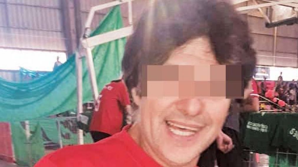 El docente Victor Gahn, acusado por los alumnos de acoso sexual.