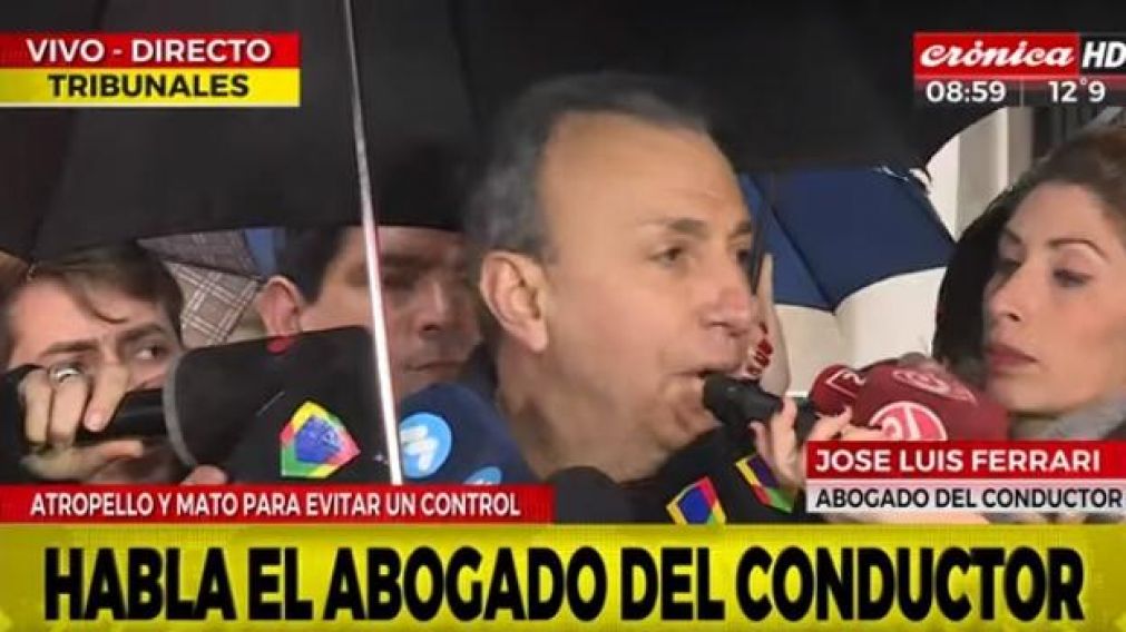 El letrado de Veppo dio detalles sobre el accidente (Captura TV).