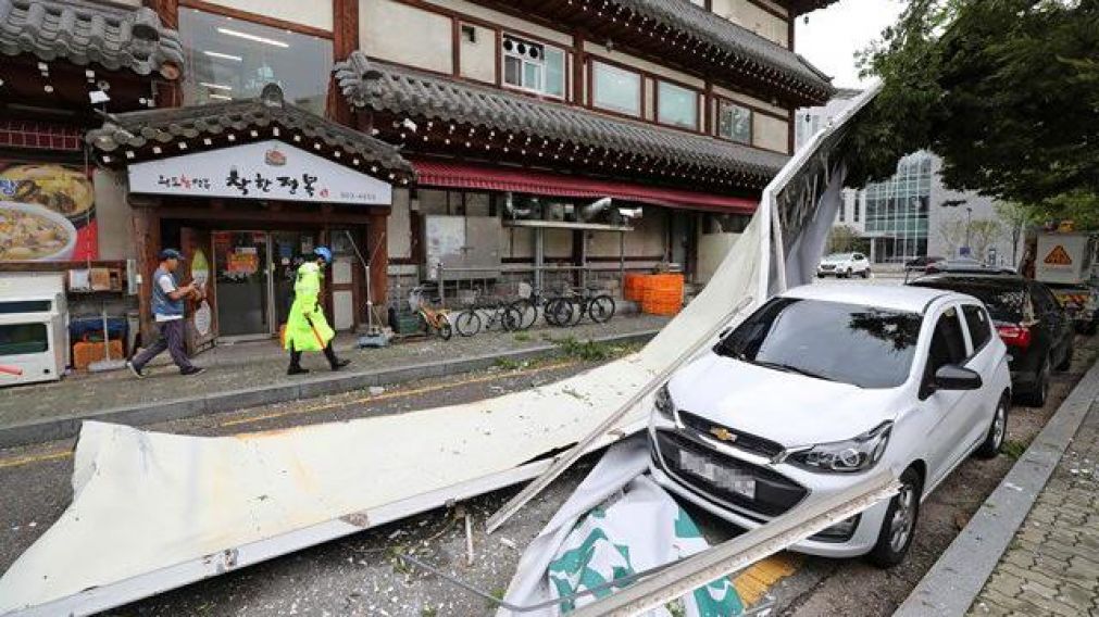 El fen�meno ocasion� enormes destrozos.
