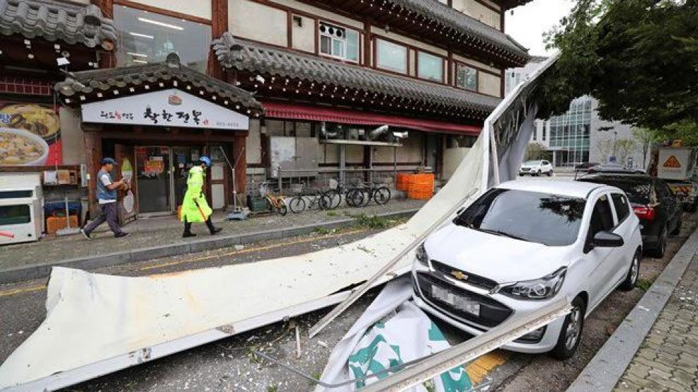 El fenómeno ocasionó enormes destrozos.