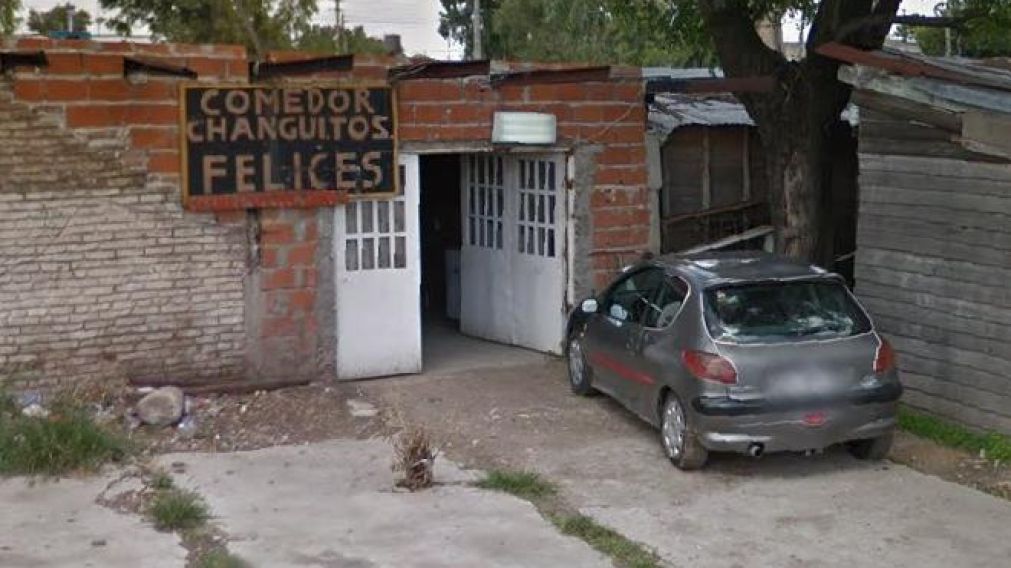 Las drogas eran vendidas junto a este comedor comunitario para chicos carenciados.
