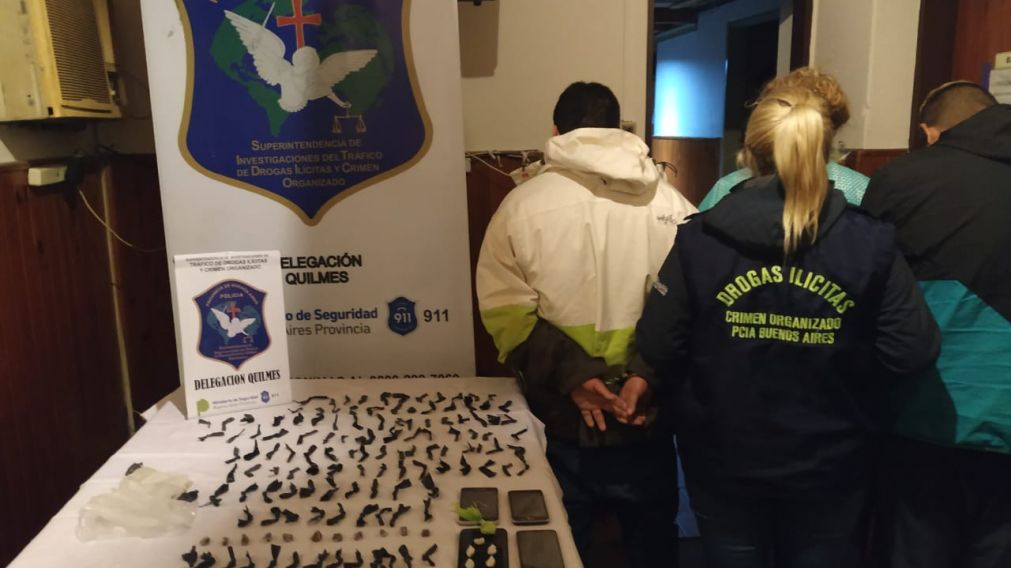Los operativos se realizaron en Ezpeleta, en Bernal y en San Francisco Solano.