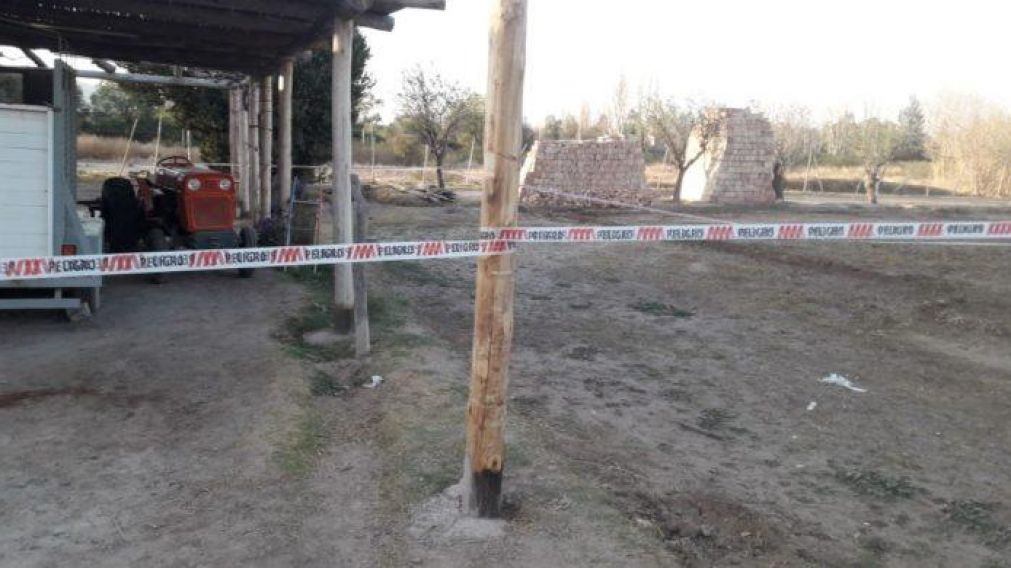 Acá ocurrió el ataque (gentileza El Zona).