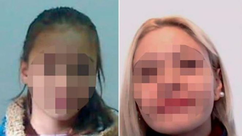 Las dos adolescentes identificadas como las "viudas negras".