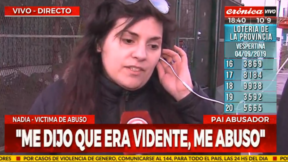 La víctima explicó la forma en que fue engañada (Crónica HD).