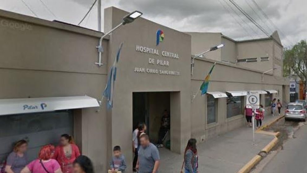 La víctima fue trasladada al Hospital Juan Cirilo Sanguinetti, en Pilar. (Google Street View)