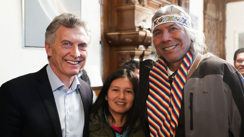 El Presidente mantiene la buena relación con el líder qom, Félix Díaz.