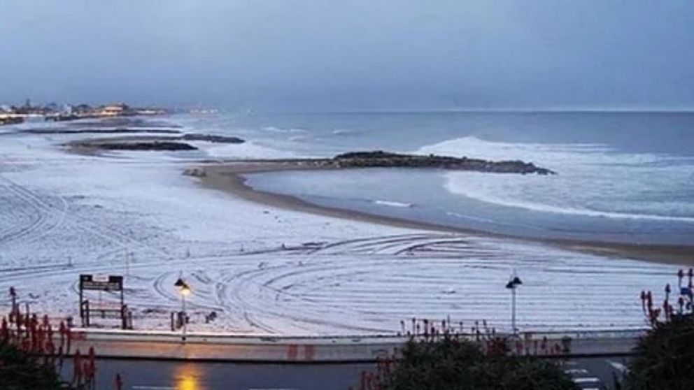 La última vez que nevó en "La Feliz" fue en 1991 (Gentileza: Rosario3.com).