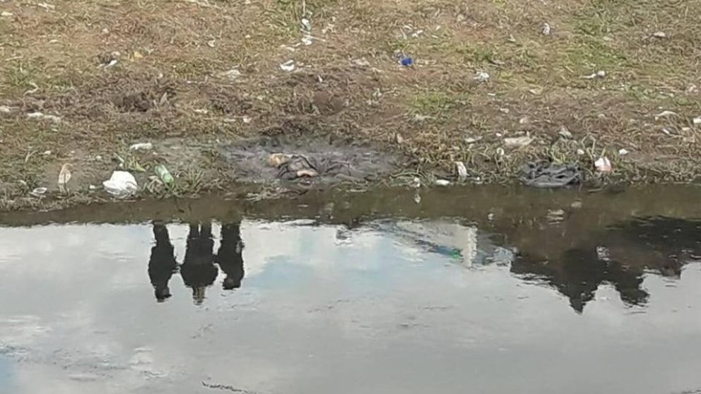 El fallecido fue trasladado por los forenses hacia la morgue (Crónica).