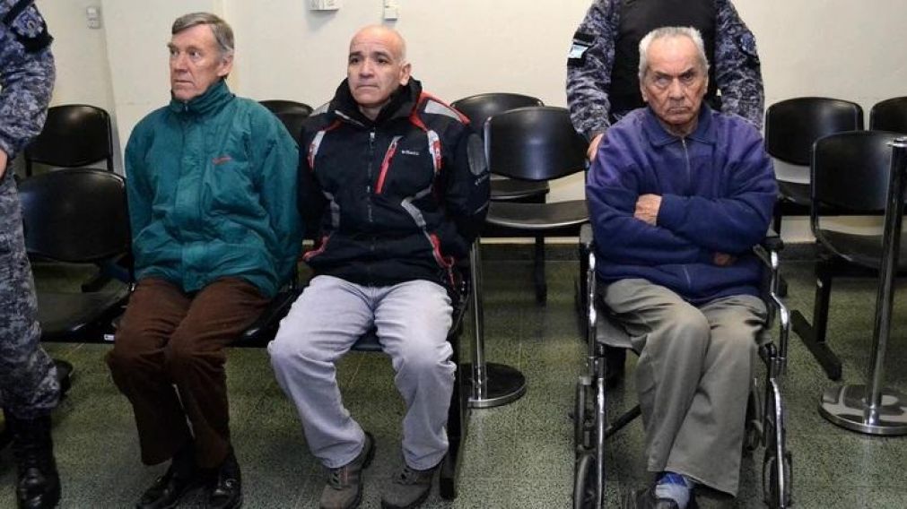 Horacio Corbacho, el jardinero Armando G�mez y Nicola Corradi.