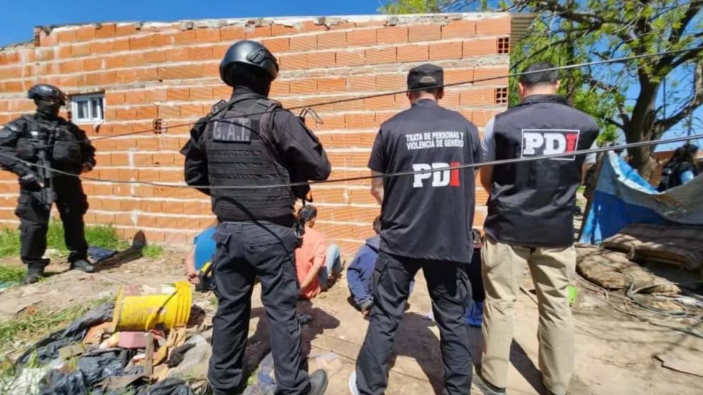 Los operativos donde se realizaron las detenciones. Foto: gentileza Aire de Santa Fe.