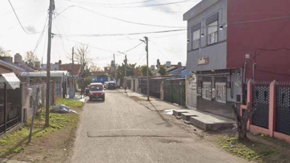 Acá, en este vecindario, se produjo el enfrentamiento armado.