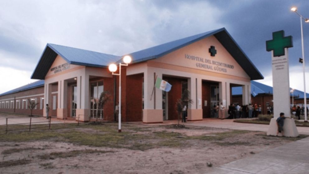 El Hospital Bicentenario General Güemes donde fue llevada la menor de edad.