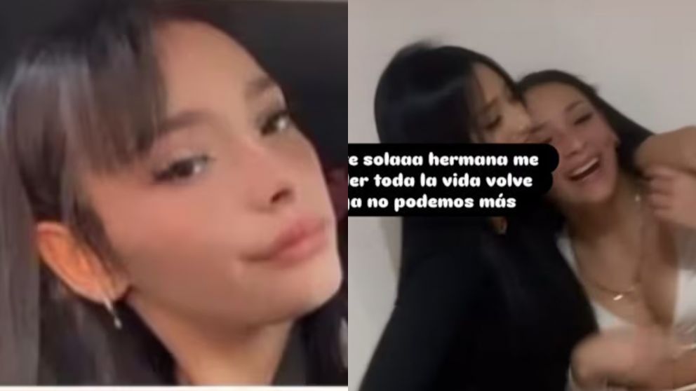 Agustina le dedicó un emotivo mensaje a su hermana Lara.