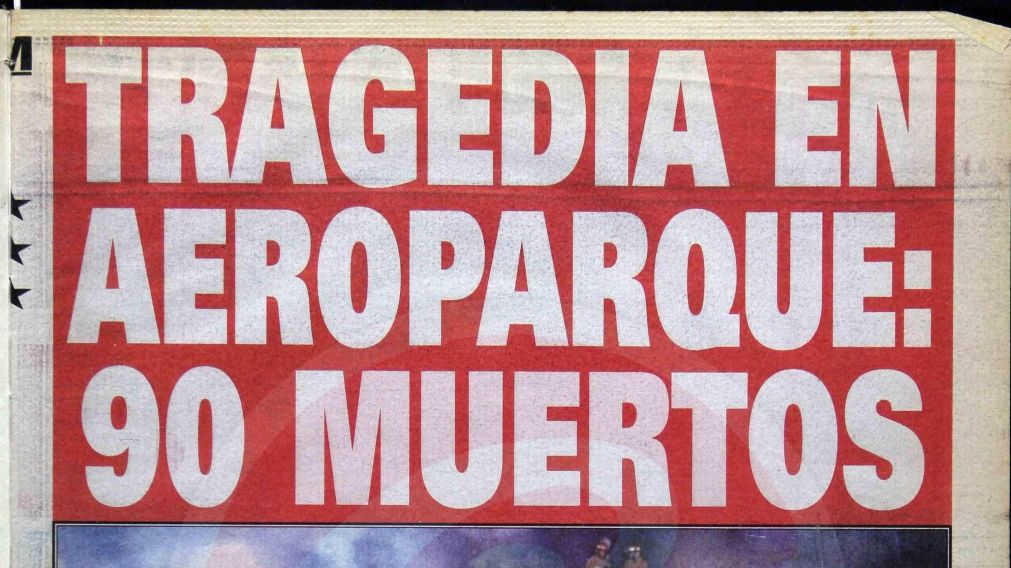 Así informaba la terrible noticia el Diario Crónica en 1999. (Archivo)