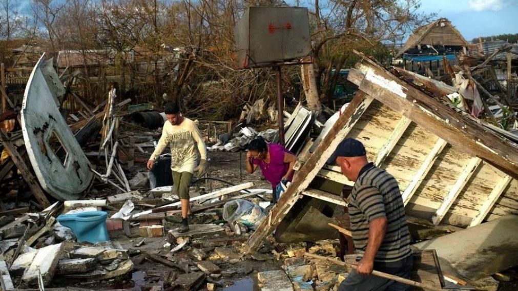 Dorian dej� varios destrozos en el Caribe. (Twitter).
