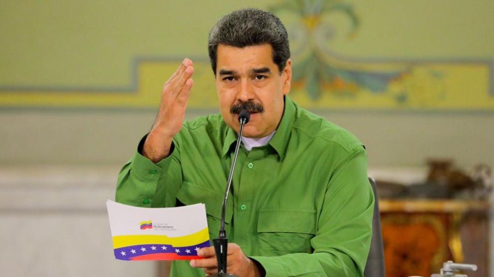 El presidente venezolano, cada vez más acorralado por los yanquis.