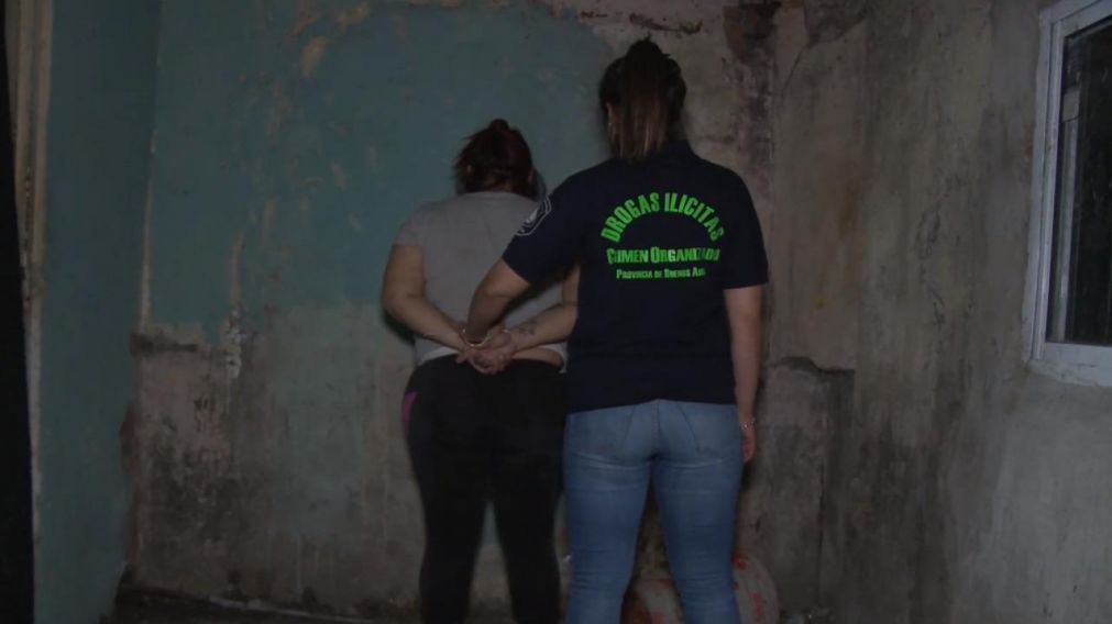 "Karina" era la jefa de la organización y quedó detenida.