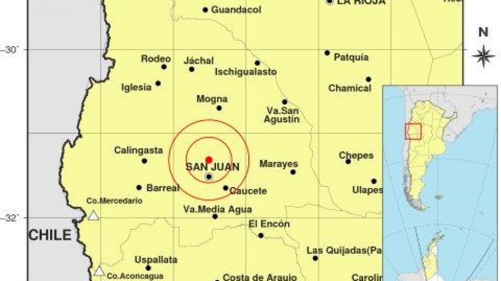 La zona del temblor.