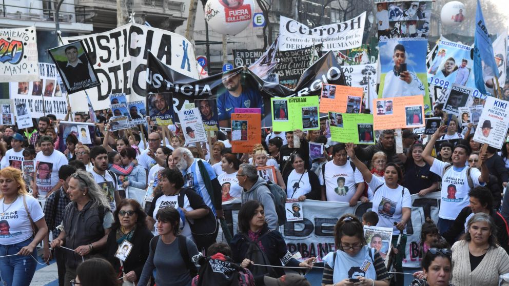 Se trató de la quinta jornada nacional de protestas en rechazo al accionar policial (Crónica/Pablo Villán)