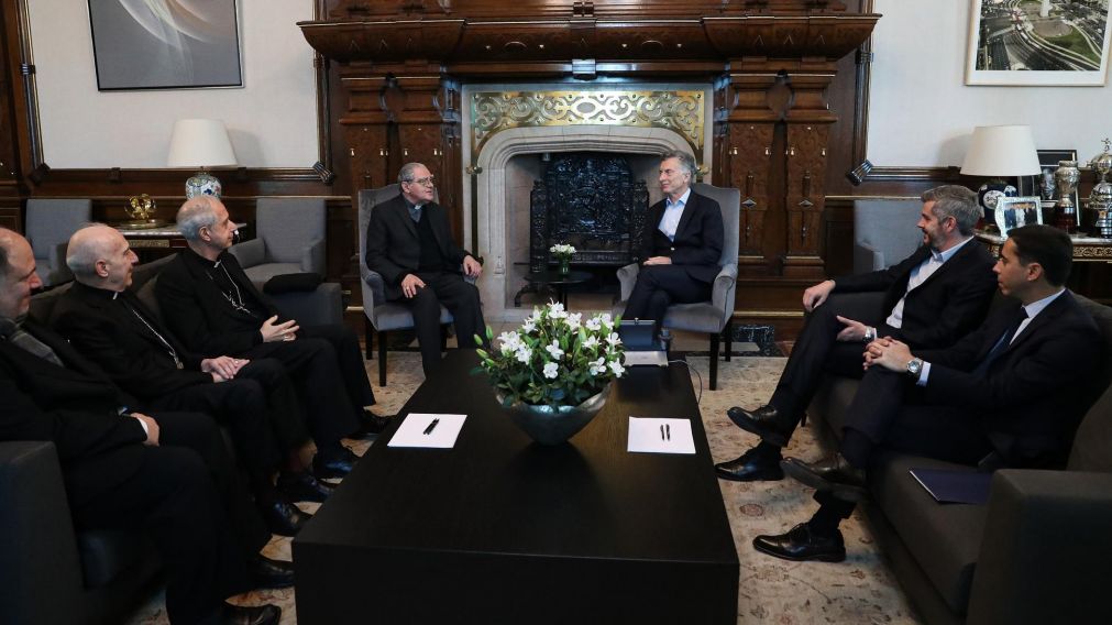 El encuentro se prolong� durante 50 minutos (Presidencia). 