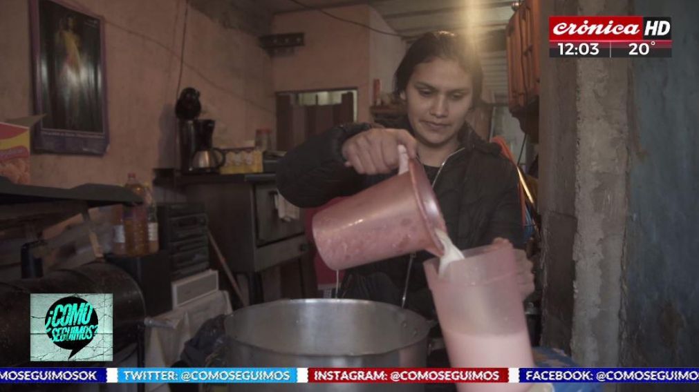 El comedor "Mamá Sopa" de la Villa 21-24 recibe 130 personas diariamente.
