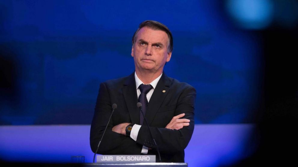 Jair Bolsonaro respondió a las críticas mundiales sobre el incendio en el Amazonas.