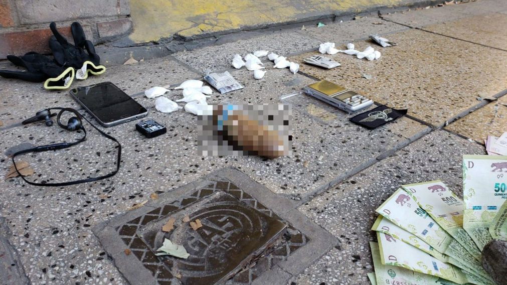 La droga estaba escondida en un consolador.