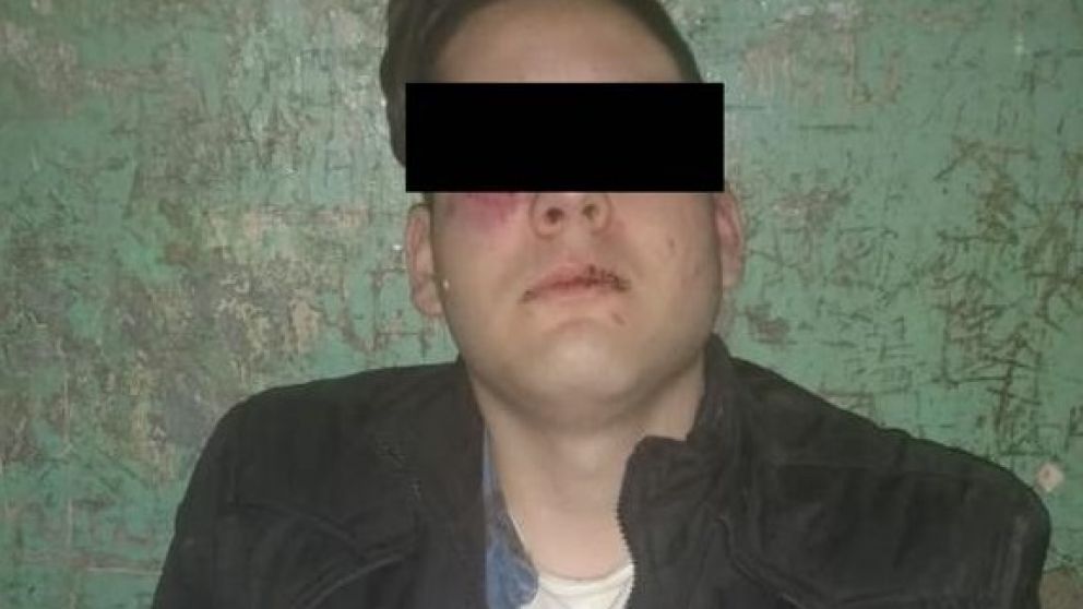 Este es el sátiro, de 19 años, que fue capturado por los policías en José León Suárez.