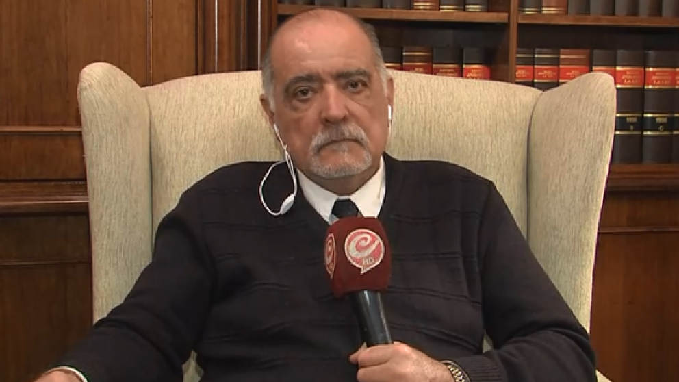 El abogado Esteban Armando Ramírez habkó en exclusiva con Crónica HD (Captura TV).