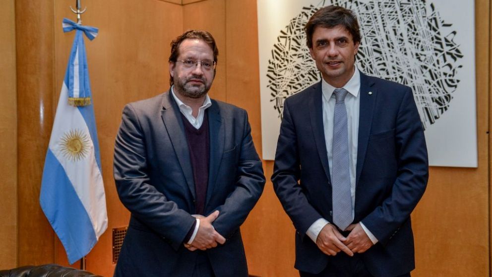 Marco Lavagna se reunió con el flamante ministro de Hacienda, Hernán Lacunza.