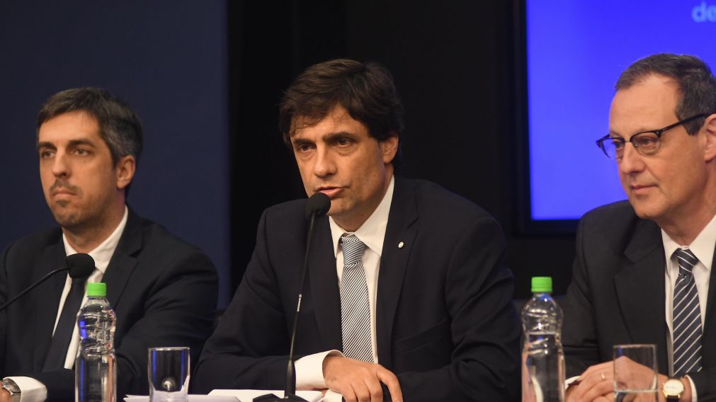 Lacunza anunció los cambios en el ministerio que acaba de asumir (Ruben Paredes/Crónica)