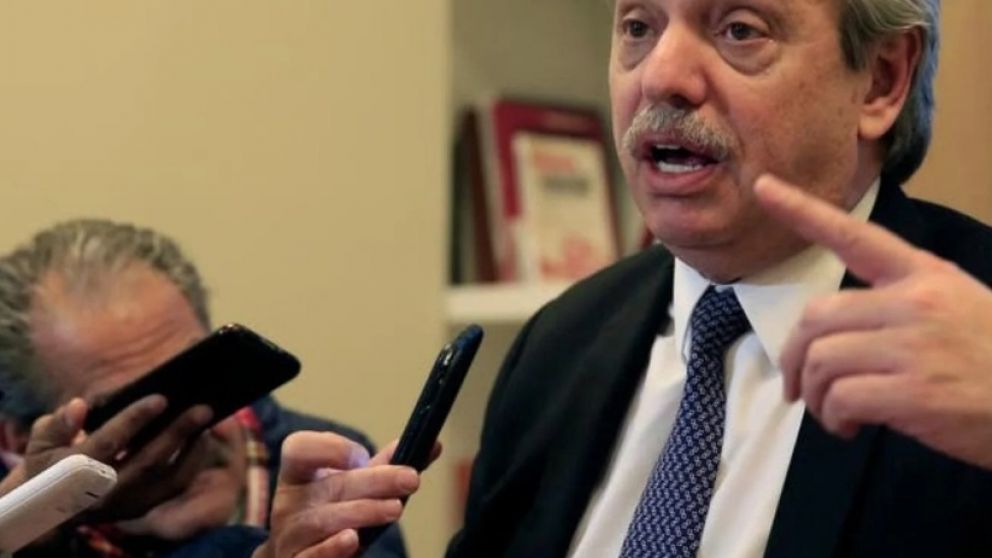 El candidato del Frente de Todos da definiciones.